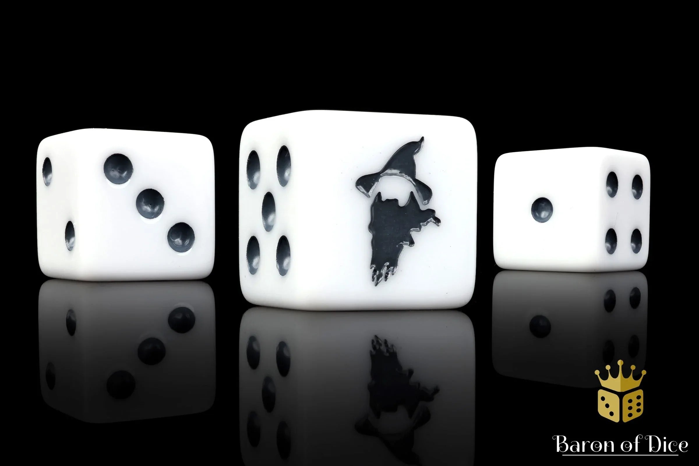 Wizard Head Dice - Out of Play