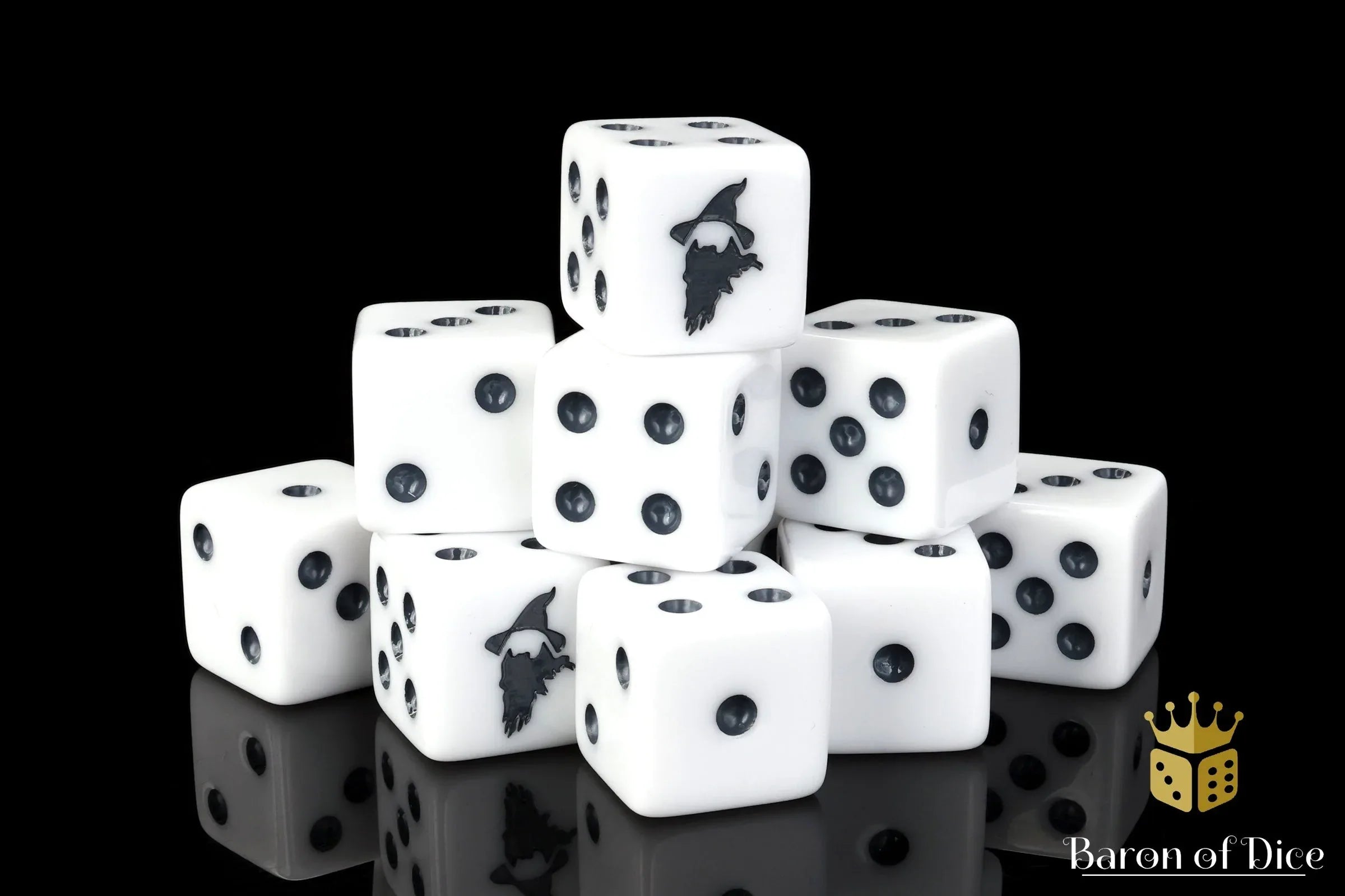 Wizard Head Dice - Out of Play