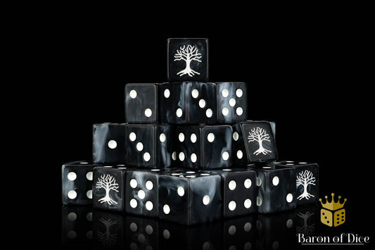 White Tree Dice - Out of Play