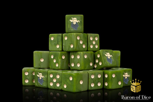 Forest Wizard Dice - Out of Play