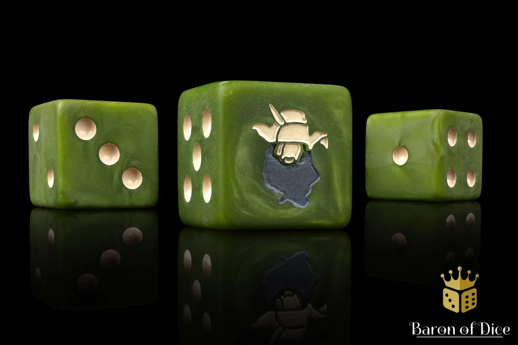 Forest Wizard Dice - Out of Play