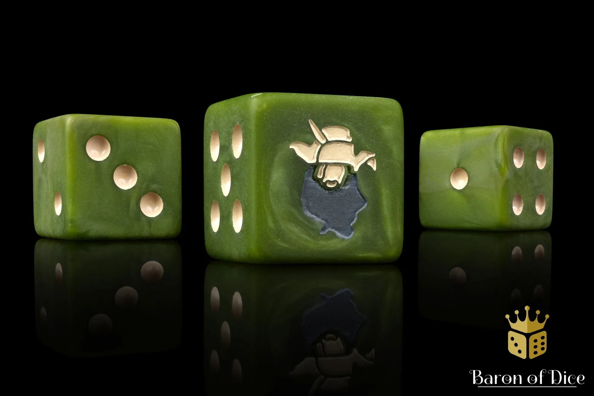 Forest Wizard Dice - Out of Play