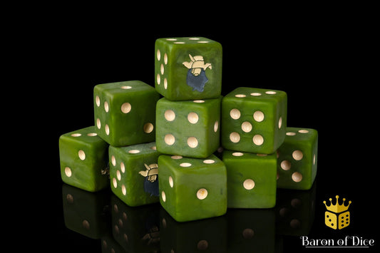 Forest Wizard Dice - Out of Play