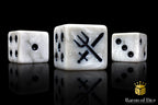 Lake Militia Dice - Crossed Weapons - Out of Play
