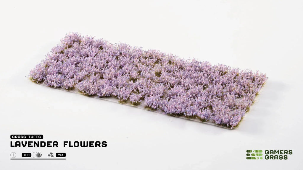 Gamers Grass - Flower Tuft Set - Lavender - Out of Play