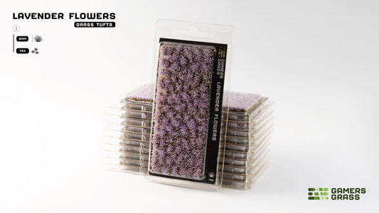 Gamers Grass - Flower Tuft Set - Lavender - Out of Play