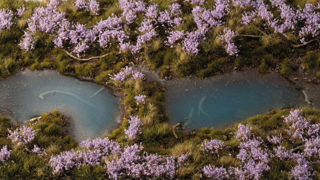 Gamers Grass - Flower Tuft Set - Lavender - Out of Play