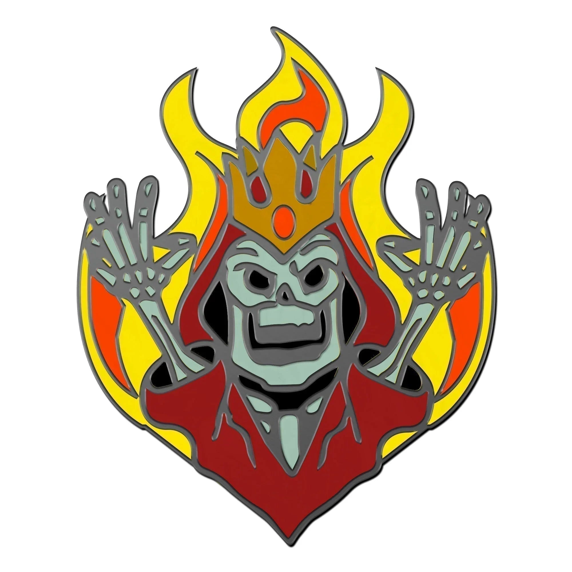 Lich - Hard Enamel Adventure Dice Pin Metal by Norse Foundry - Out of Play