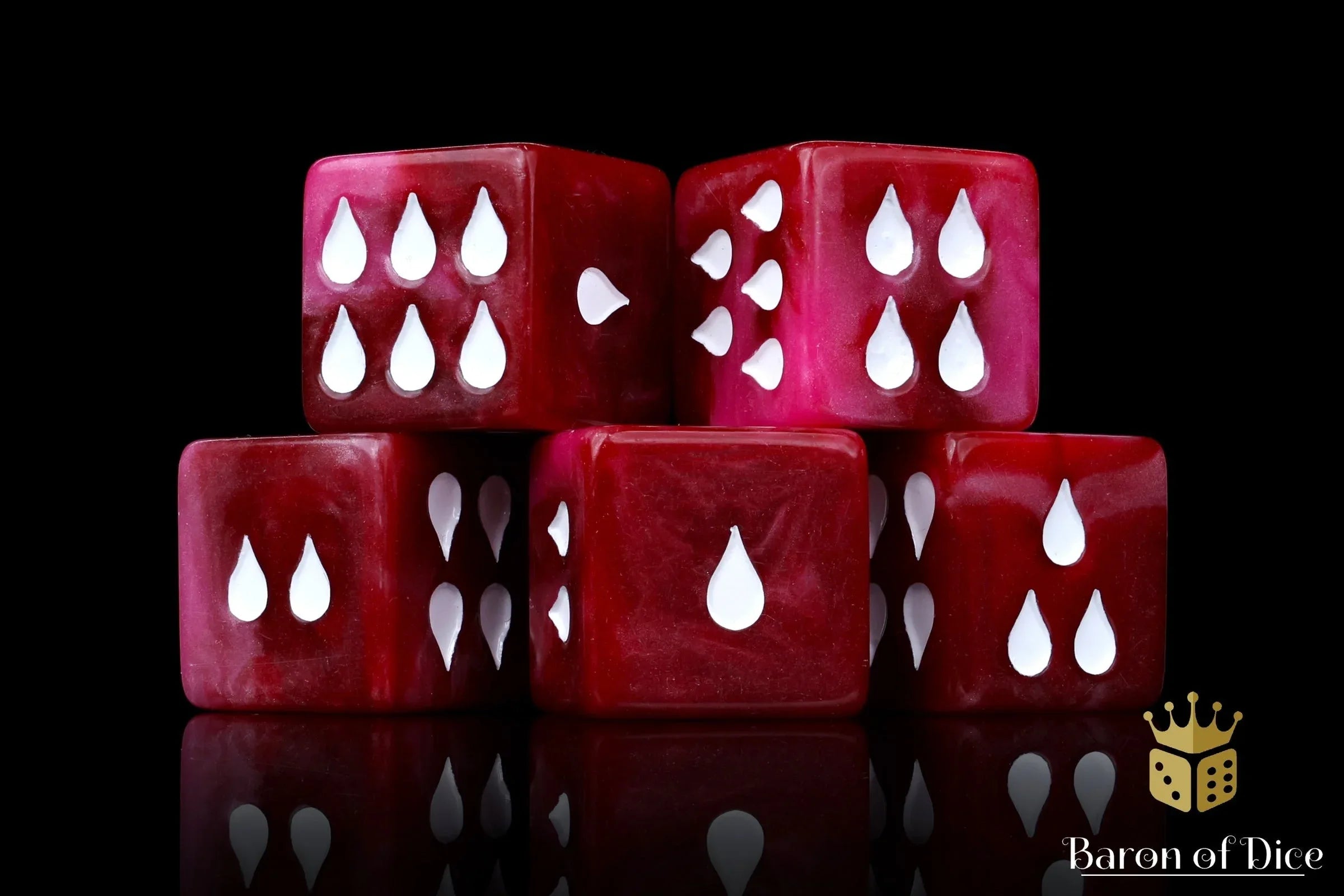 Life Wound - Counter Dice - Out of Play