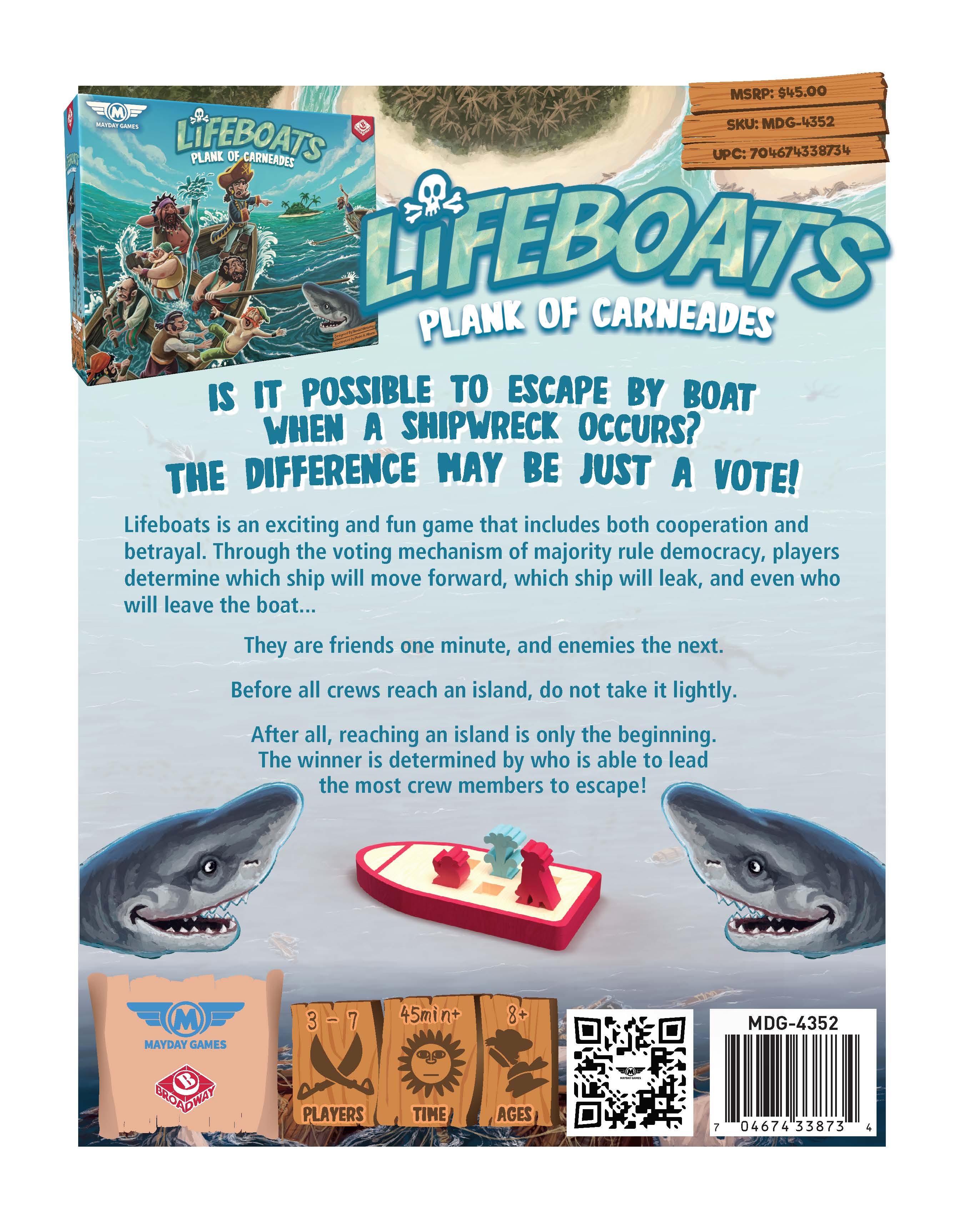 LIFEBOATS “PLANK OF CARNEADES”