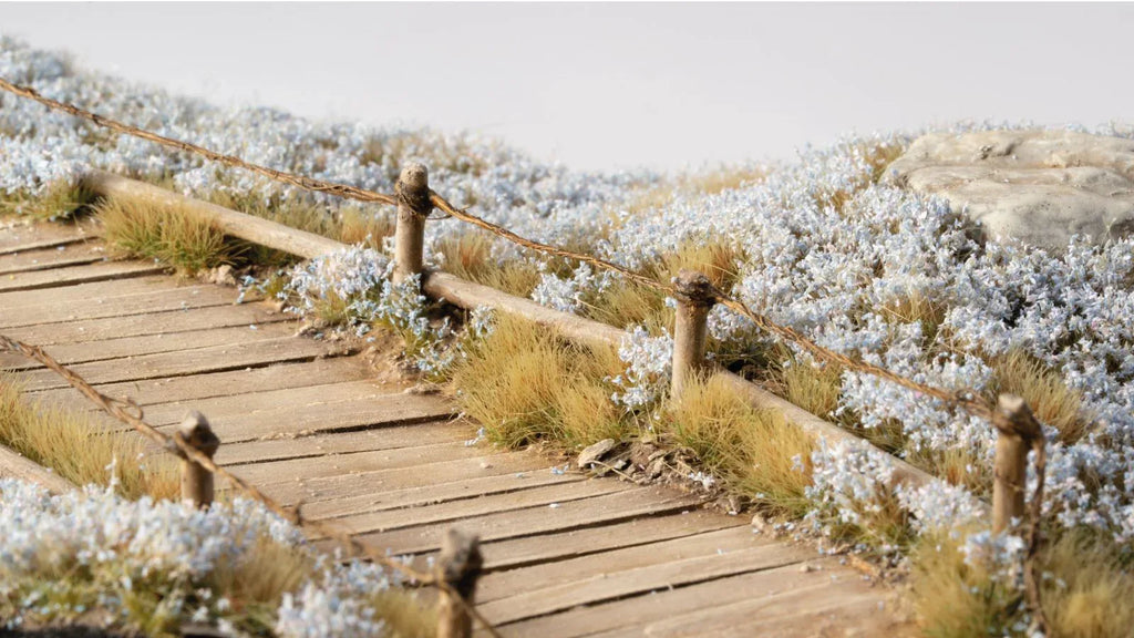 Gamers Grass - Flower Tuft Set - Light Blue Lilac - Out of Play