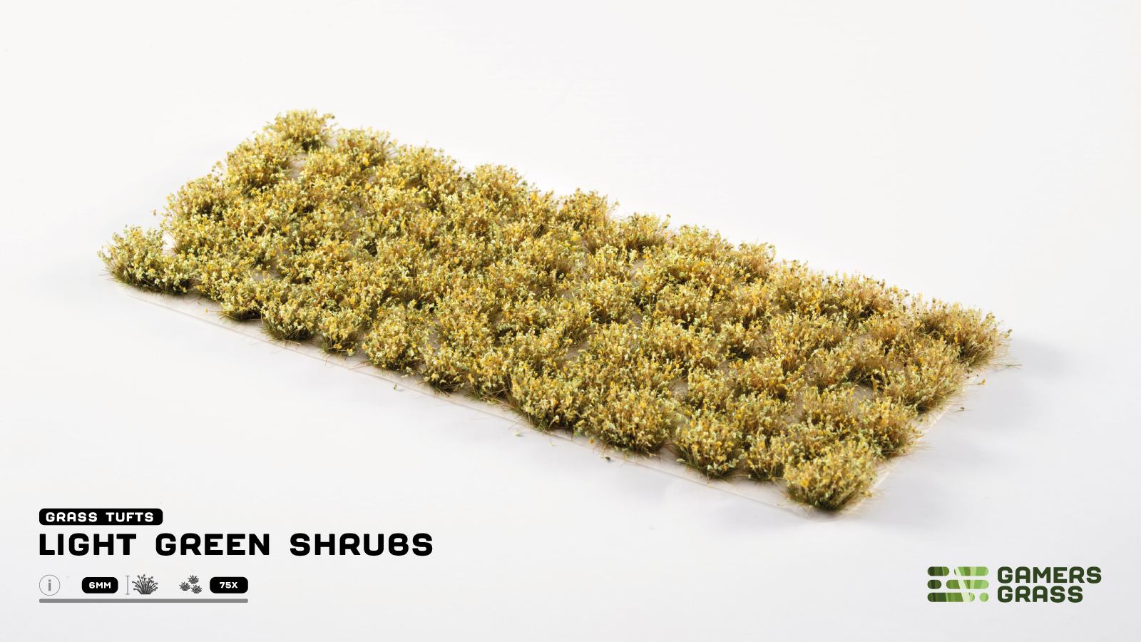 Gamers Grass - Shrub Set - Light Green - Out of Play