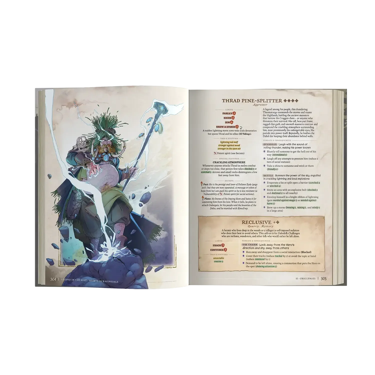 Hearts of Ravensdale - Setting Book - Legend in the Mist