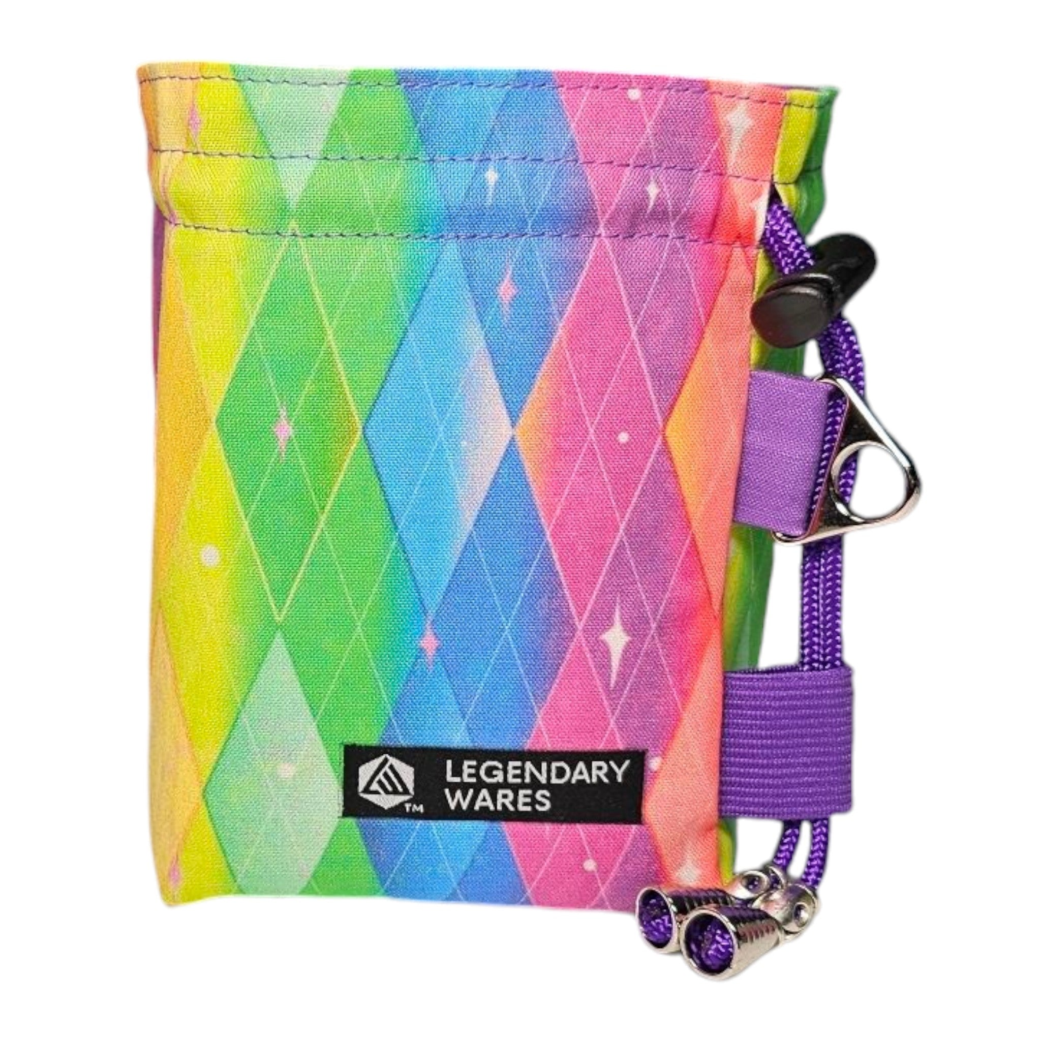Argyle Rainbow Dice Bags - Out of Play