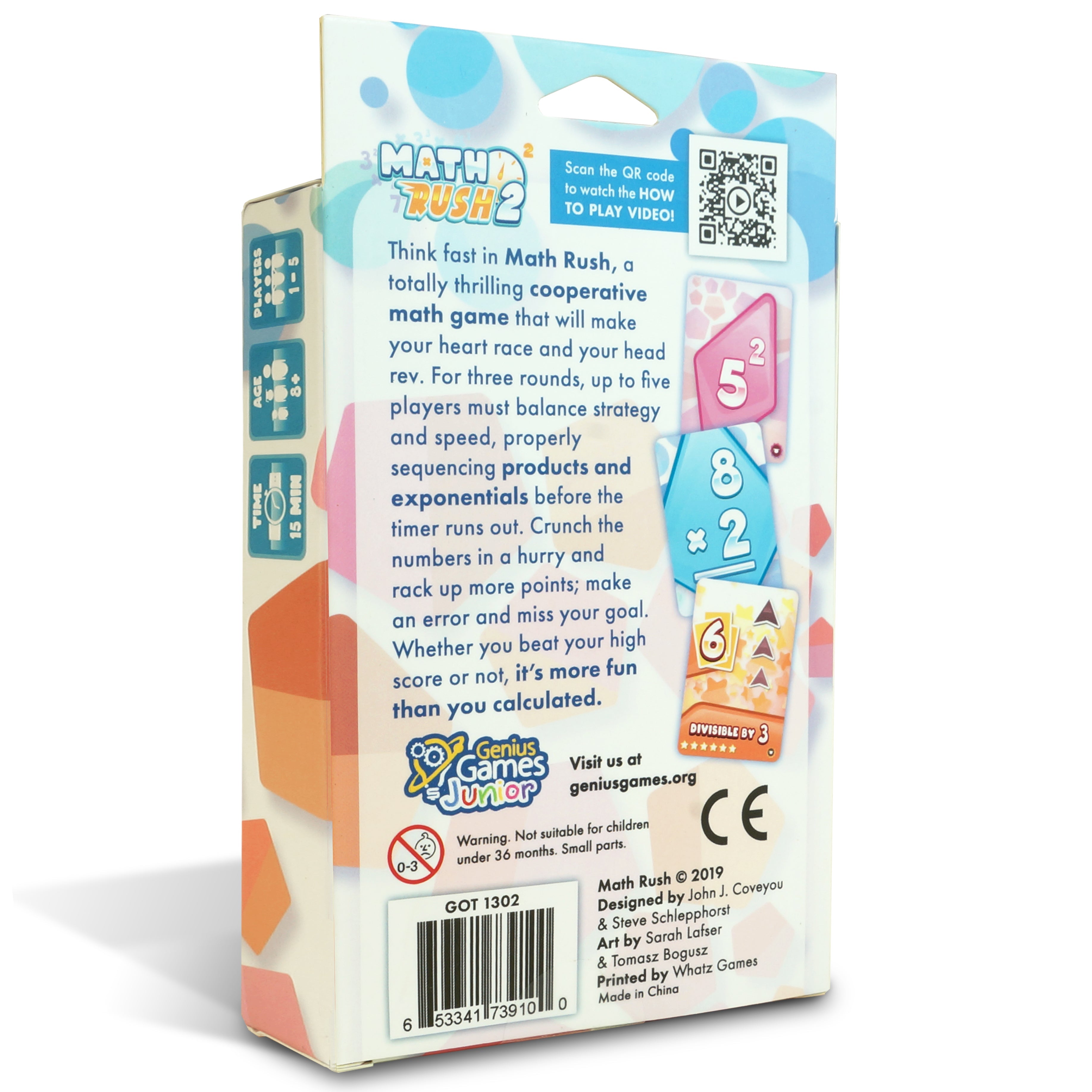 Math Rush 2: Multiplication & Exponents | A Cooperative Time-Based Educational Math Flash Card |STEM Game to Master Mental Math Skills