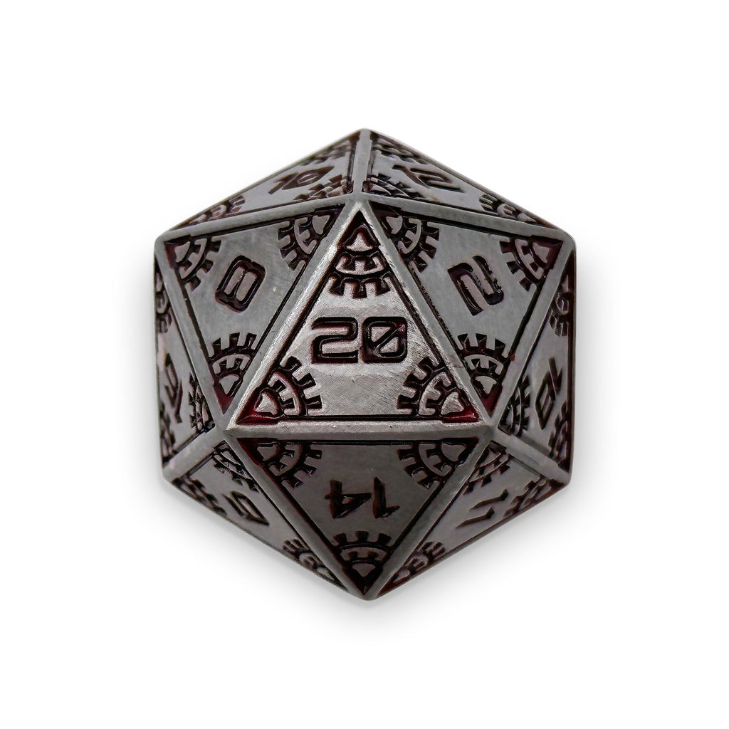 Space Dice Meteor Runestones™ - 25mm D20 - Meteor Shower - Out of Play