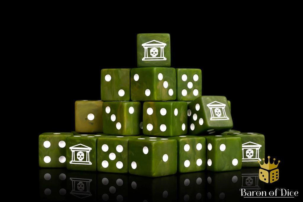 Military Gate Dice - Military Green - Out of Play