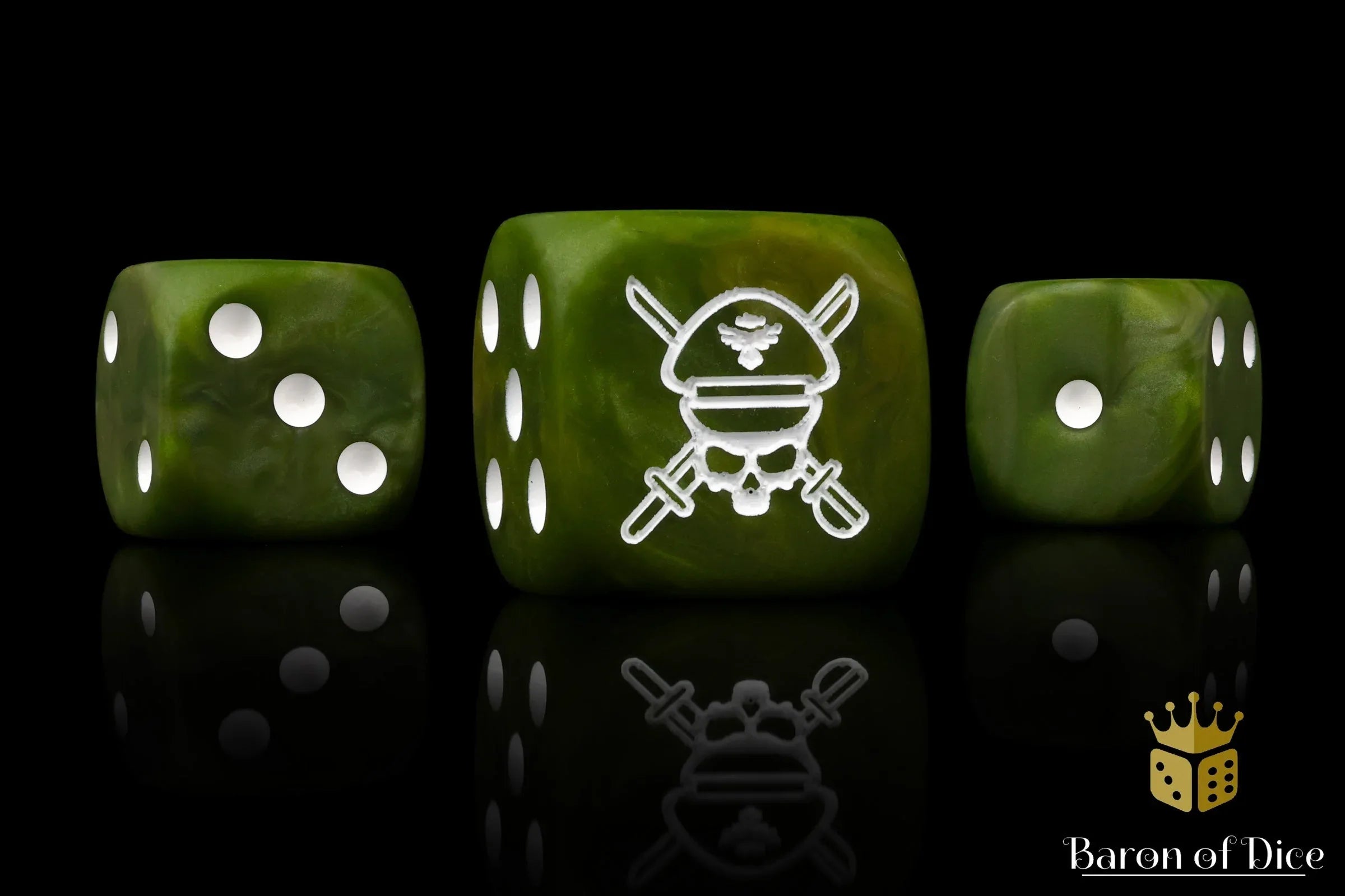 Military Sergeant Dice - Camoflauge - Out of Play