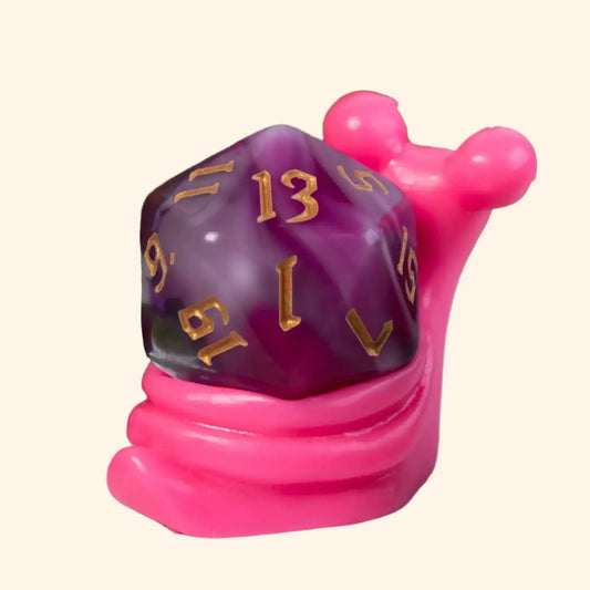 Mini Cute Snail Dice 1Pc Display - Out of Play