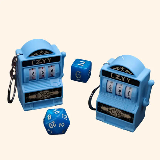 Mini Machines D20 and D6 Set - Out of Play Board Game Accessories