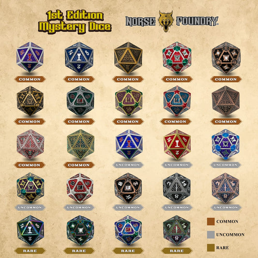 Mystery Dice 1st Edition Norse Foundry