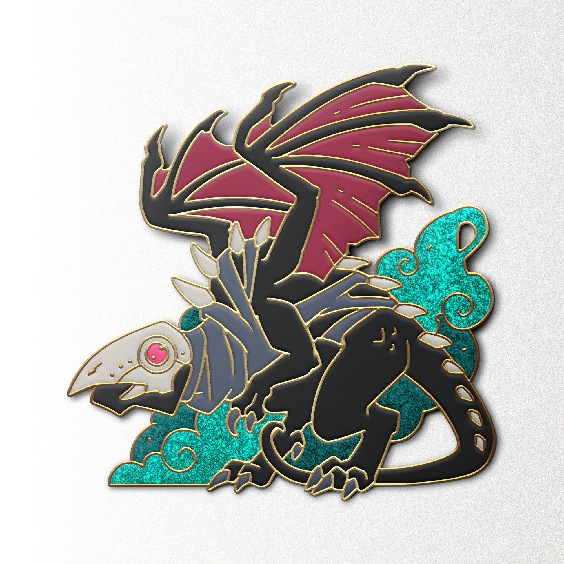 Mystery Dragon Pin - Out of Play