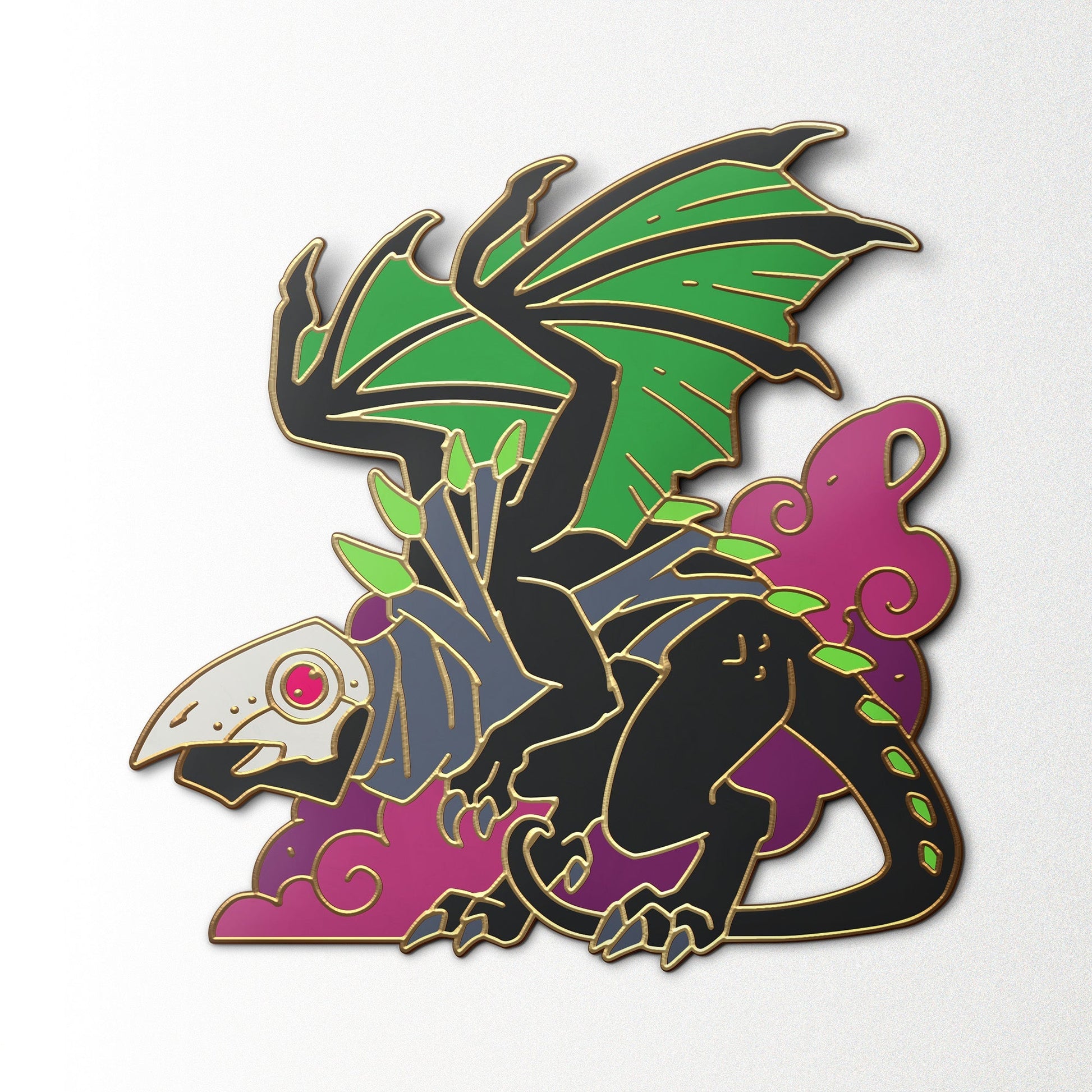 Mystery Dragon Pin - Out of Play