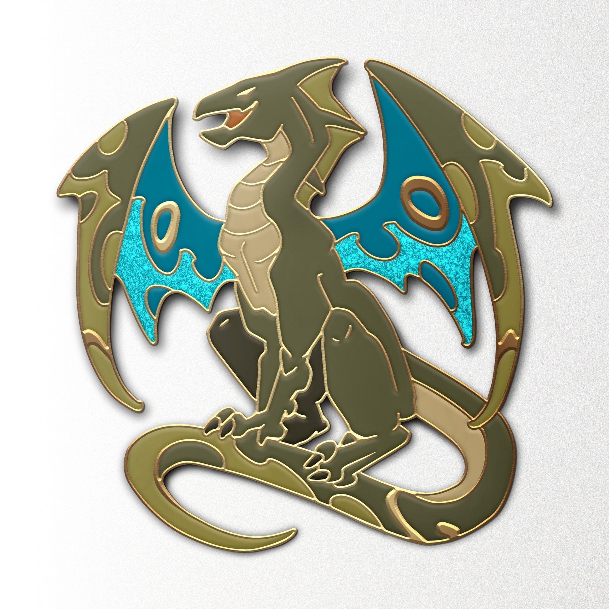 Mystery Dragon Pin - Out of Play