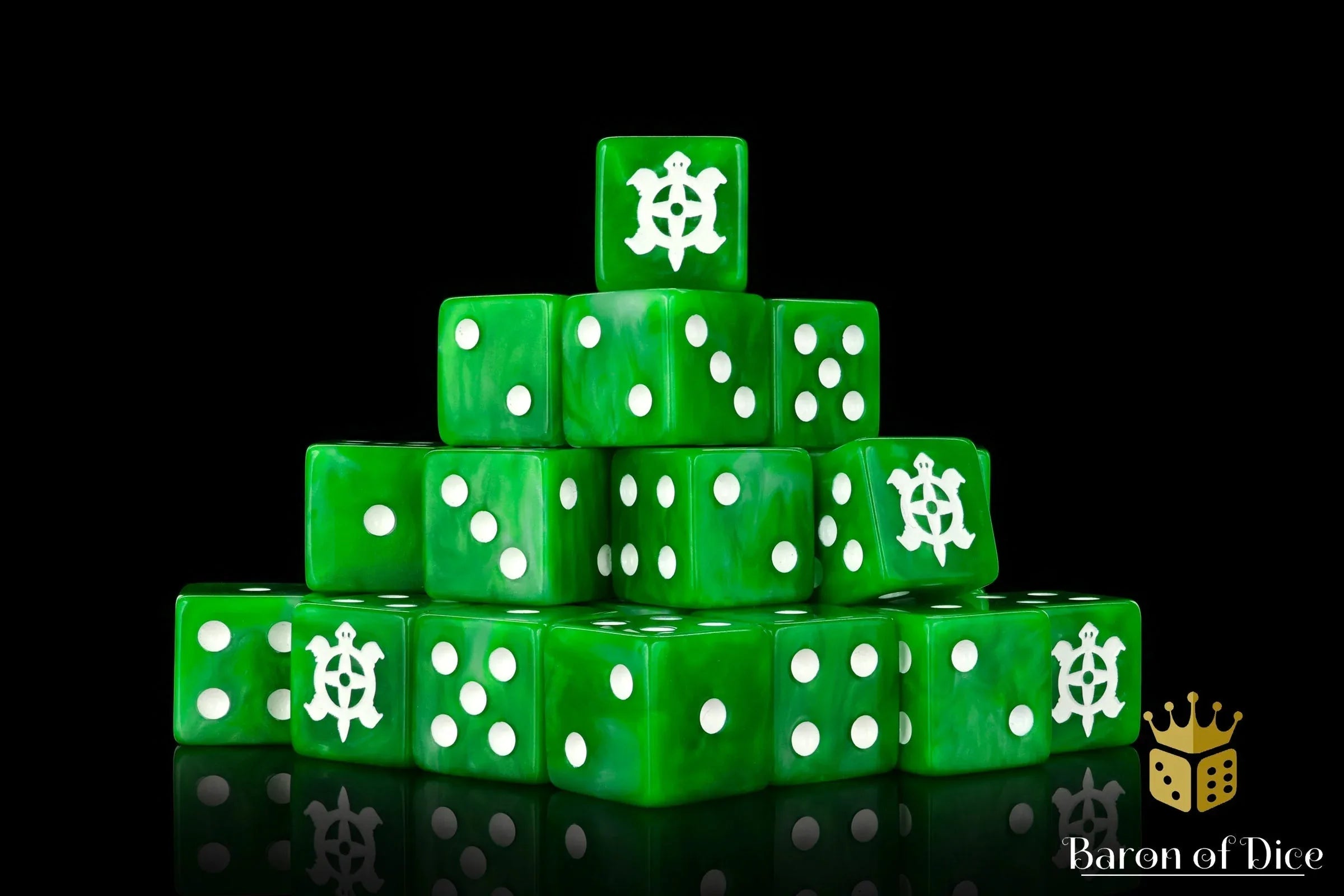 Aztec Turtle Dice - Mythic Earth Official - Out of Play