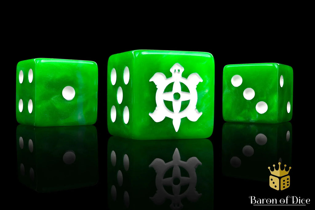 Aztec Turtle Dice - Mythic Earth Official - Out of Play