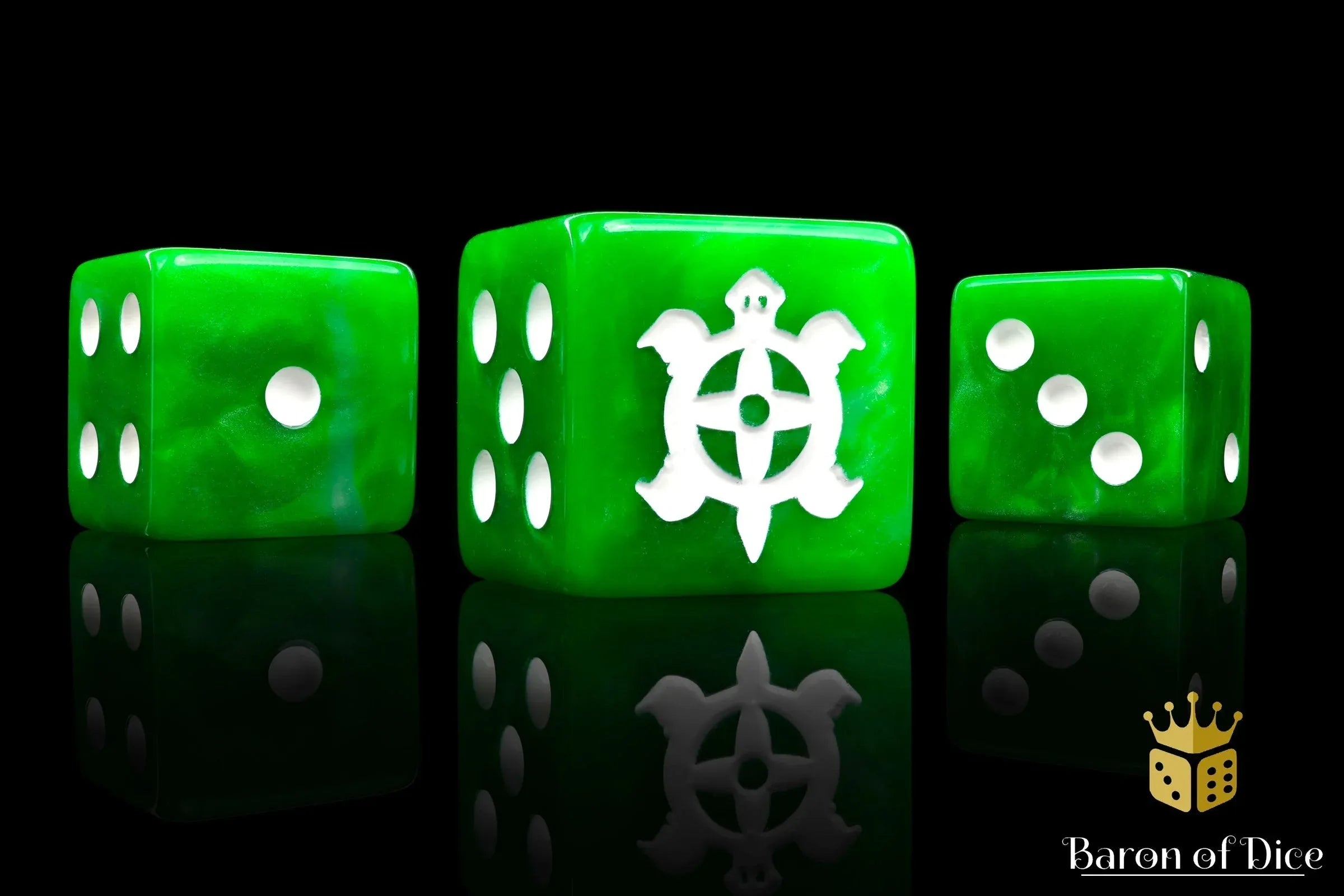 Aztec Turtle Dice - Mythic Earth Official - Out of Play
