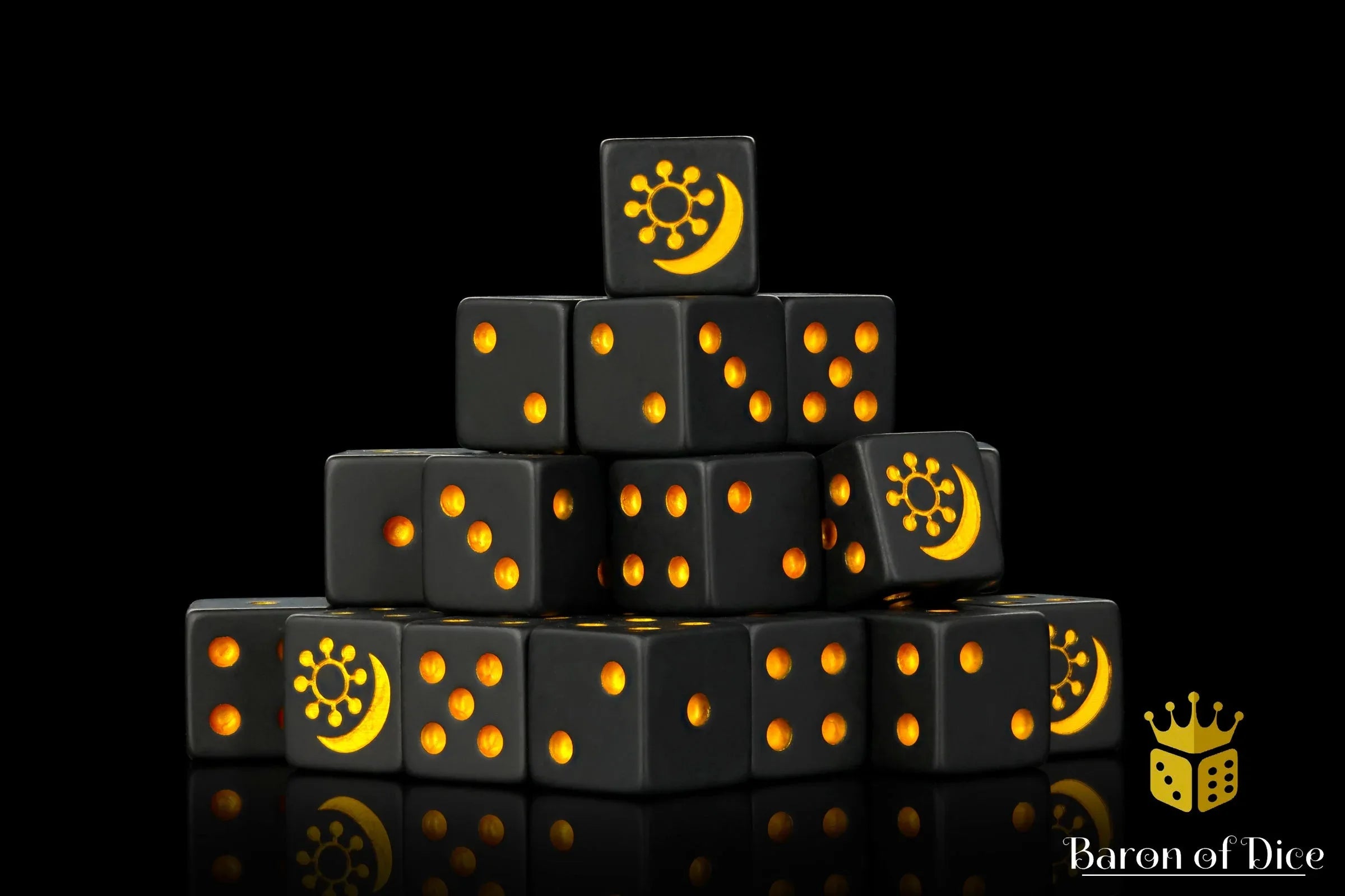 Ancient Moon Dice - Mythic Earth Official - Out of Play