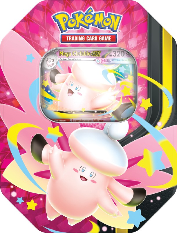 Mega Moonlit Tin [Mega Clefable ex] [MCAP]