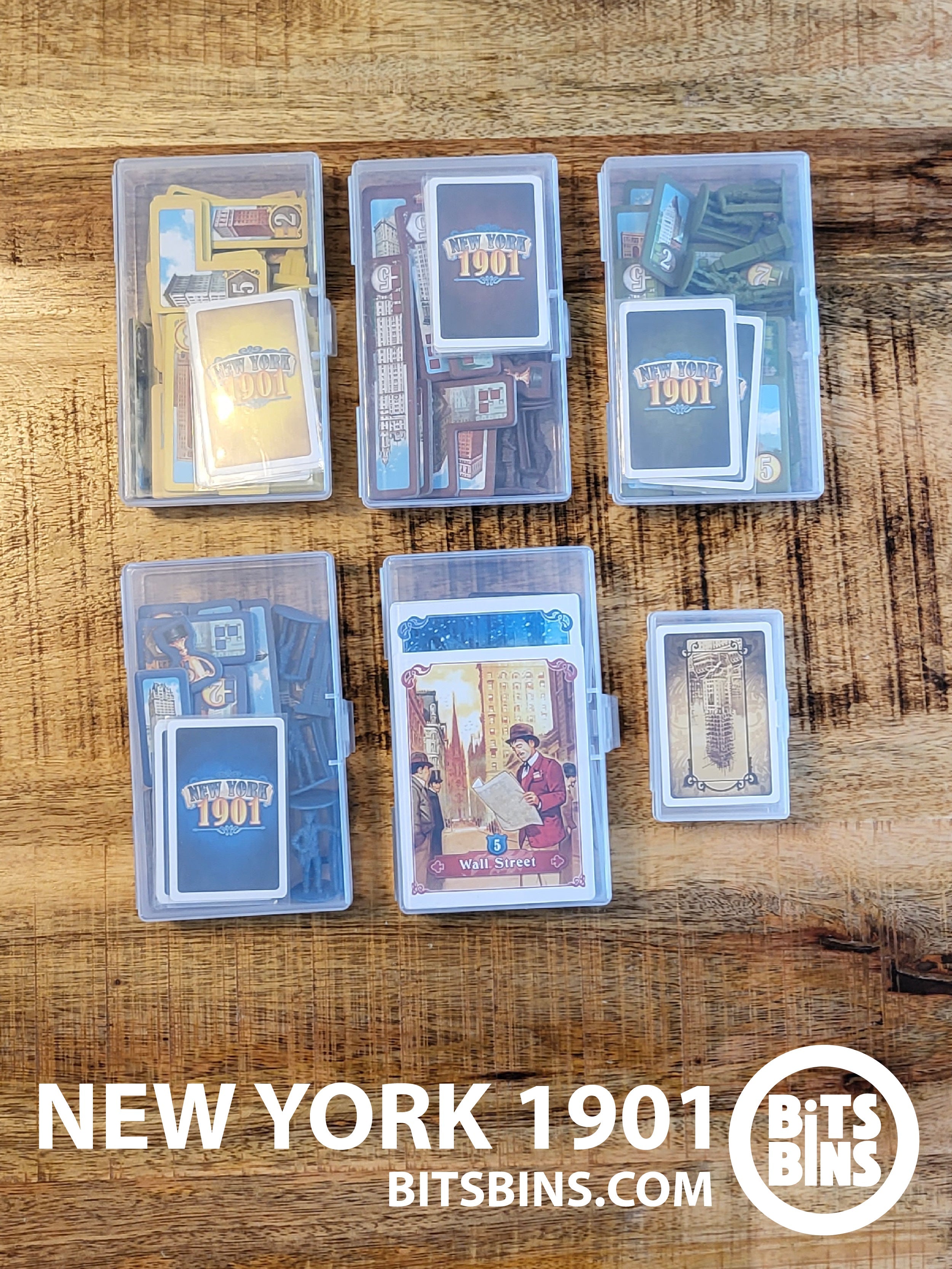 BitsBins New York 1901 - 1 Original, 5 Tile - Out of Play