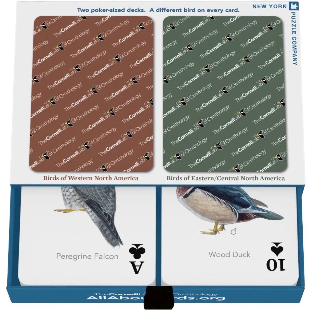 Cornell Birds Double Deck Playing Cards - Out of Play