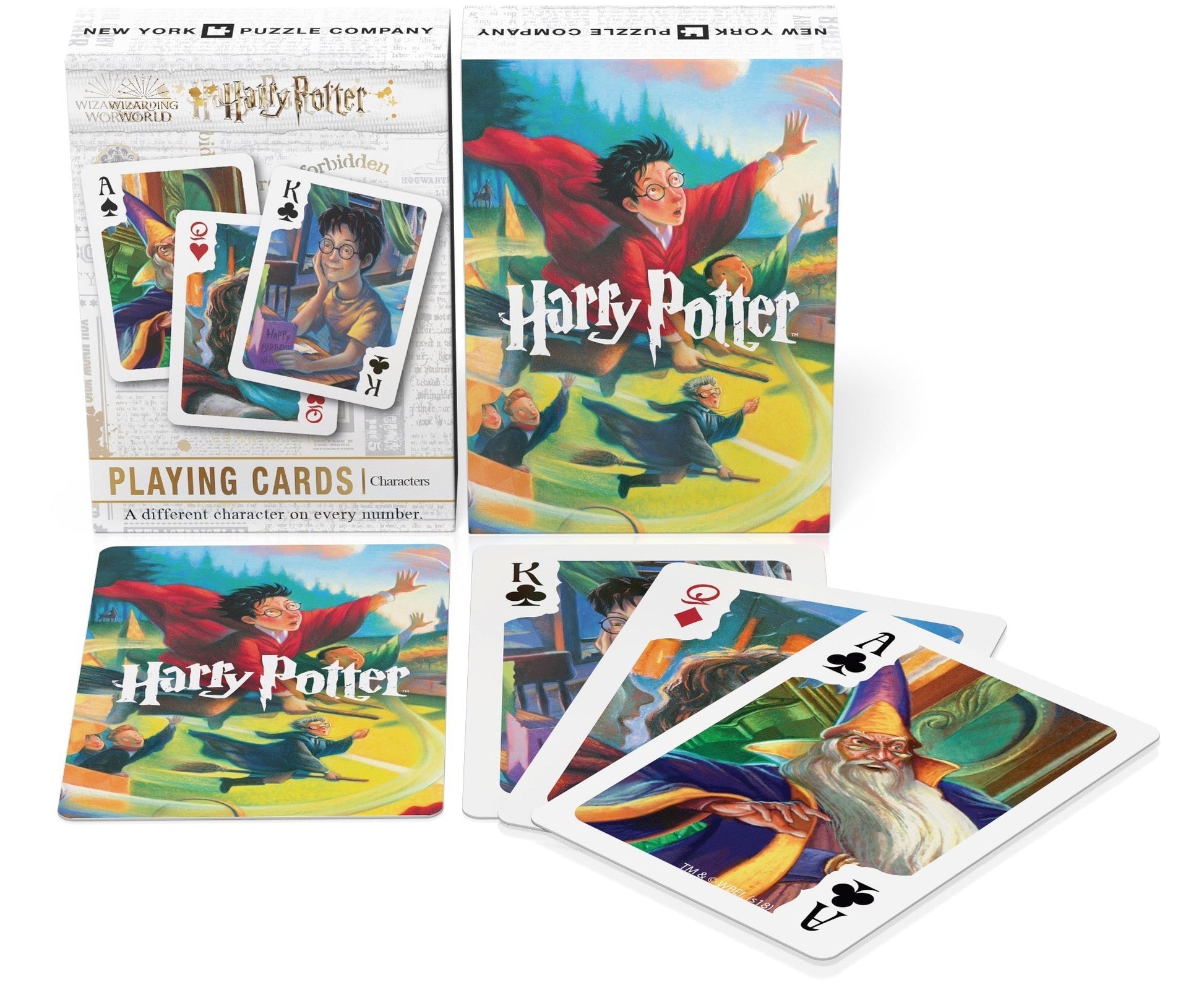 Harry Potter Characters Playing Cards New York Puzzle Company