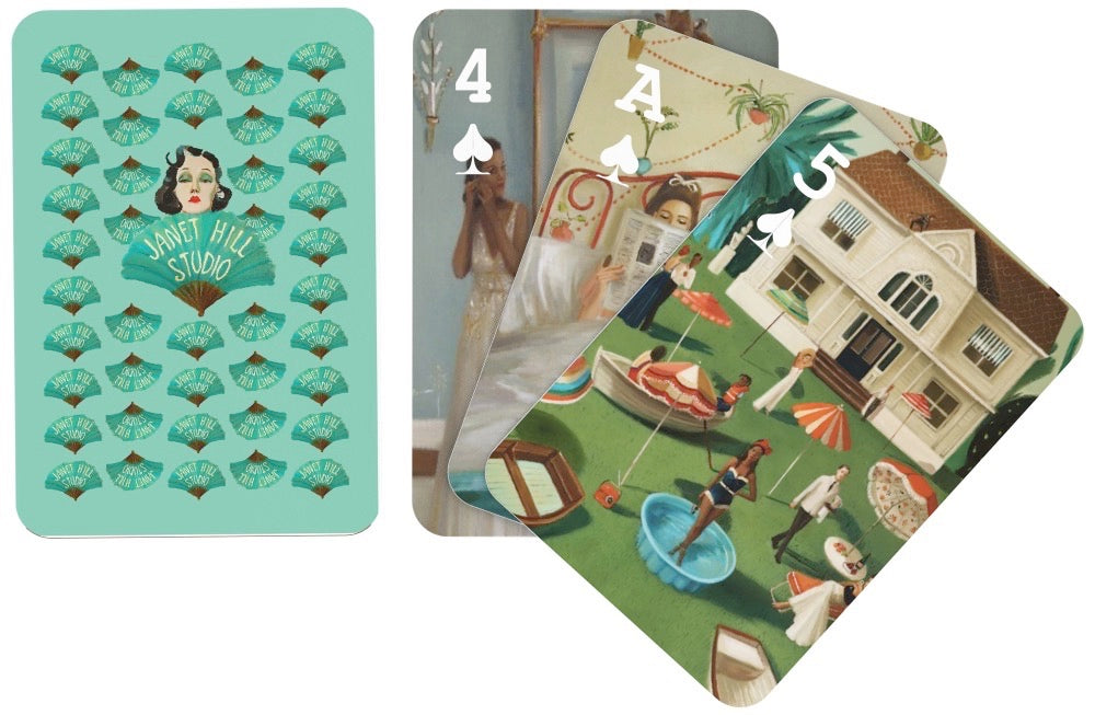 Janet Hill Playing Cards - Out of Play