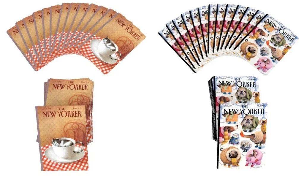 Dog and Cat Cartoons Double Deck Playing Cards - Out of Play