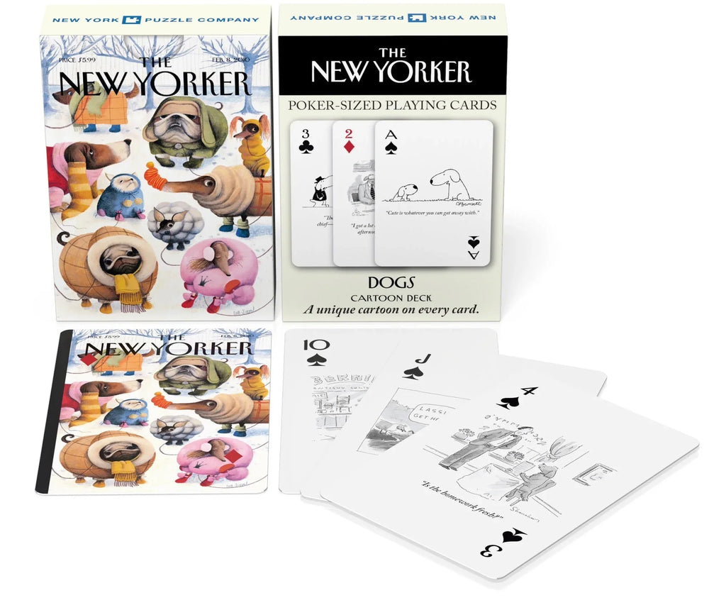Dog Cartoons Playing Cards - Out of Play