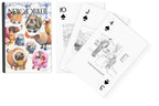 Dog Cartoons Playing Cards - Out of Play