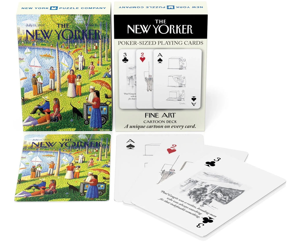 Fine Arts Cartoons Playing Cards - Out of Play