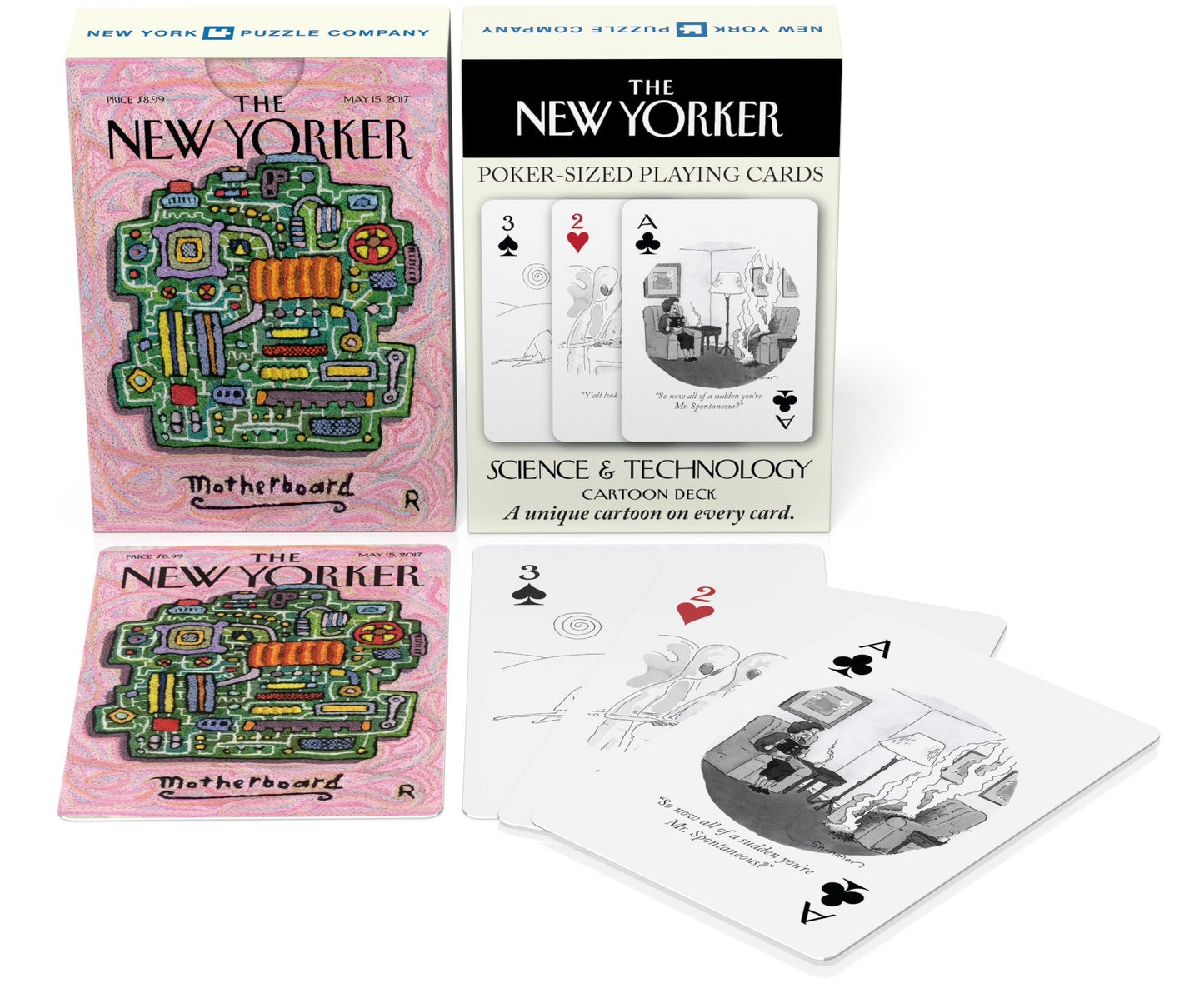 Science Cartoons Playing Cards - Out of Play