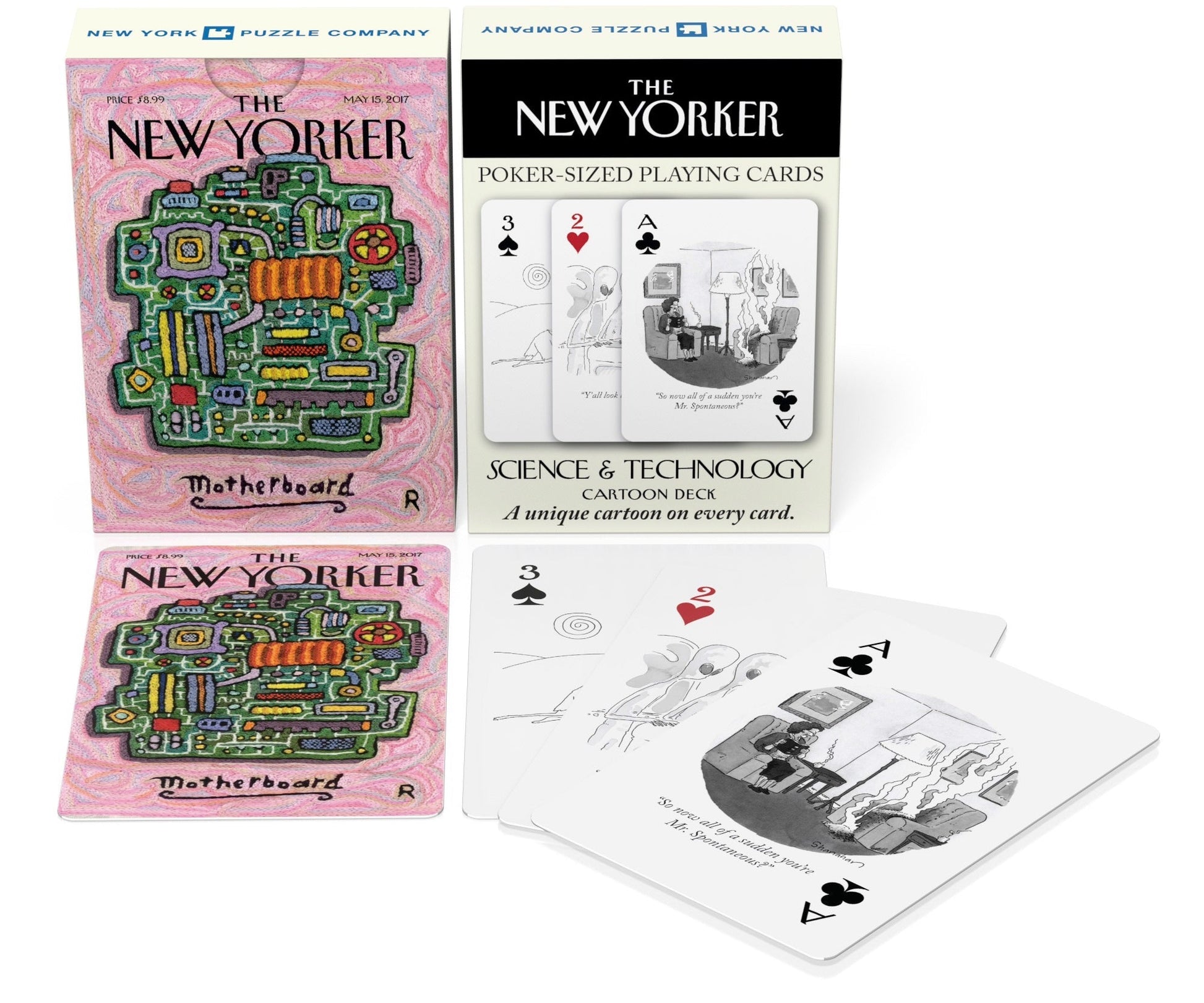 Science Cartoons Playing Cards - Out of Play
