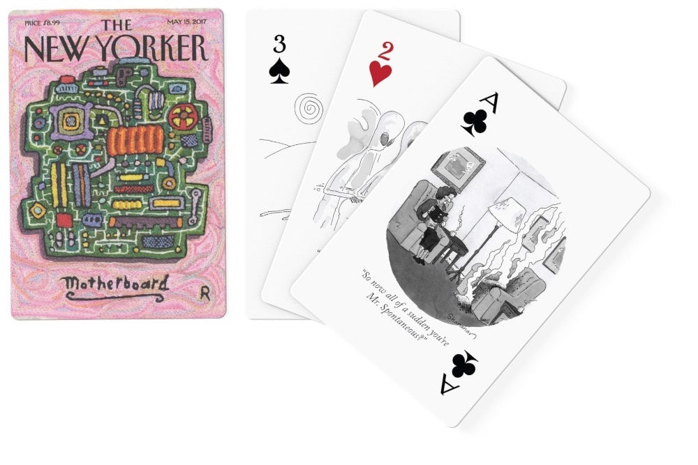 Science Cartoons Playing Cards - Out of Play
