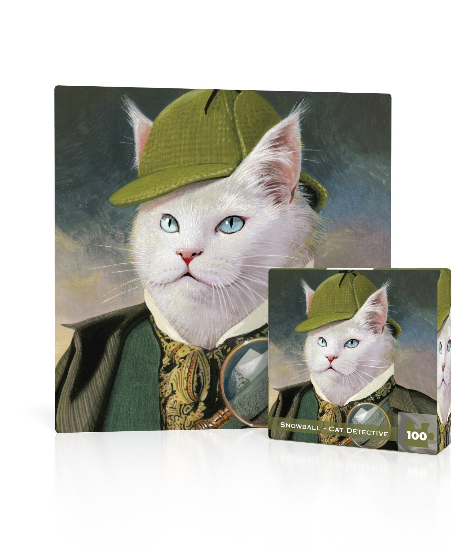 Snowball - Cat Detective Mini - Out of Play