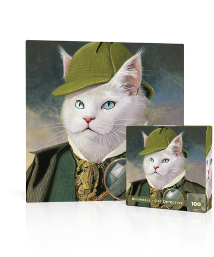 Snowball - Cat Detective Mini - Out of Play