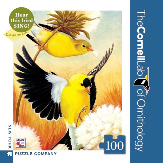 American Goldfinch Mini New York Puzzle Company