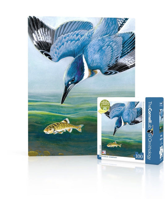 Belted Kingfisher Mini New York Puzzle Company