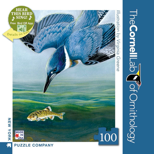 Belted Kingfisher Mini New York Puzzle Company