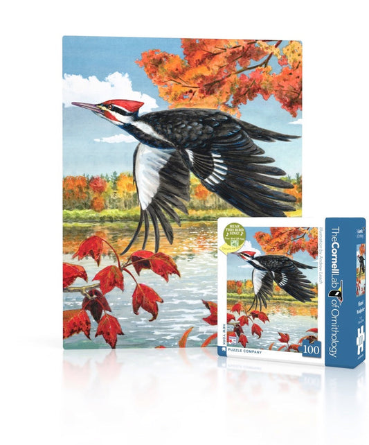 Pileated Woodpecker Mini New York Puzzle Company